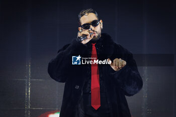 2024-10-27 - Mahmood during the Tour 2024 on October 27, 2024 at Palazzo dello Sport, Rome, Italy. - MAHMOOD - CONCERTS - ITALIAN SINGER AND ARTIST