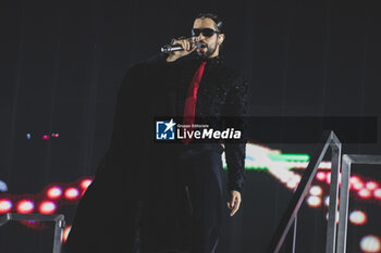 2024-10-27 - Mahmood during the Tour 2024 on October 27, 2024 at Palazzo dello Sport, Rome, Italy. - MAHMOOD - CONCERTS - ITALIAN SINGER AND ARTIST