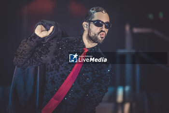 2024-10-27 - Mahmood during the Tour 2024 on October 27, 2024 at Palazzo dello Sport, Rome, Italy. - MAHMOOD - CONCERTS - ITALIAN SINGER AND ARTIST