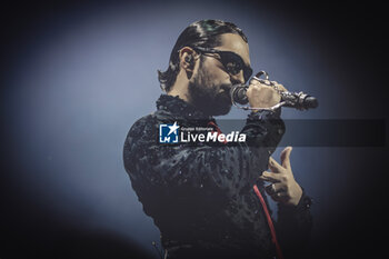 2024-10-27 - Mahmood during the Tour 2024 on October 27, 2024 at Palazzo dello Sport, Rome, Italy. - MAHMOOD - CONCERTS - ITALIAN SINGER AND ARTIST