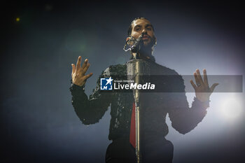 2024-10-27 - Mahmood during the Tour 2024 on October 27, 2024 at Palazzo dello Sport, Rome, Italy. - MAHMOOD - CONCERTS - ITALIAN SINGER AND ARTIST