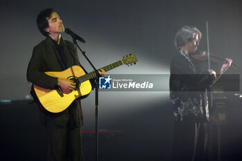 2024-10-30 - Italian singer Diodato performing on stage at Teatro Europauditorium, Bologna, Italy, October 30, 2024 - - DIODATO NEI TEATRI - CONCERTS - ITALIAN SINGER AND ARTIST