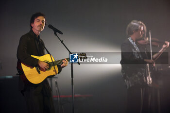 2024-10-30 - Italian singer Diodato performing on stage at Teatro Europauditorium, Bologna, Italy, October 30, 2024 - - DIODATO NEI TEATRI - CONCERTS - ITALIAN SINGER AND ARTIST