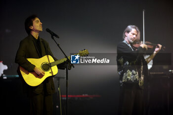 2024-10-30 - Italian singer Diodato performing on stage at Teatro Europauditorium, Bologna, Italy, October 30, 2024 - - DIODATO NEI TEATRI - CONCERTS - ITALIAN SINGER AND ARTIST