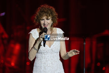 11/11/2024 - Italian singer Fiorella Mannoia on stage at Teatro Europauditorium during her tour in theaters. Bologna, November 11, 2024 - photo Michele Nucci - FIORELLA MANNOIA LIVE NEI TEATRI 2024 - SHOW - ARTISTI ITALIANI