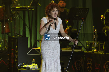 11/11/2024 - Italian singer Fiorella Mannoia on stage at Teatro Europauditorium during her tour in theaters. Bologna, November 11, 2024 - photo Michele Nucci - FIORELLA MANNOIA LIVE NEI TEATRI 2024 - SHOW - ARTISTI ITALIANI