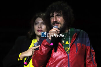 01/05/2024 - Valentina Petrini and Andrea Rivera. - CONCERTO PRIMO MAGGIO A TARANTO - CONCERTI - FESTIVAL