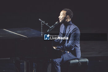 03/06/2024 - John Legend during the Tour An Evening With John Legend, June 10, 2024, Terme di Caracalla, Rome, Italy. - JOHN LEGEND - AN EVENING WITH JOHN LEGEND - CONCERTI - CANTANTI E ARTISTI STRANIERI