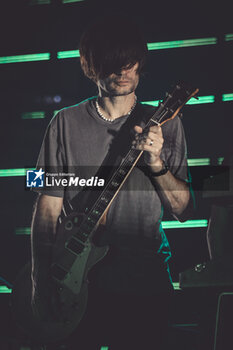 24/06/2024 - Jonny Greenwood of the group The Smile during the Tour Summer 2024, 24 June 2024, Auditorium Parco della Musica, Rome, Italy. - THE SMILE - TOUR SUMMER 2024 - CONCERTI - CANTANTI E ARTISTI STRANIERI