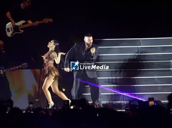 04/07/2024 - Singer Ricky Martin performing during Music Festival Iconica in Sevilla on Wednesday, 03 July 2024 Cordon Press - CONCIERTO DE RICKY MARTIN EN SEVILLA - CONCERTI - CANTANTI E ARTISTI STRANIERI