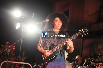 26/07/2024 - American guitarist and singer Judith Hill during her concert at Villa Nicolaj, Calcara, Bologna, Italy, July 26, 2024. Photo Michele Nucci

 - JUDITH HILL - LETTERS FROM A BLACK WIDOW TOUR - CONCERTI - CANTANTI E ARTISTI STRANIERI