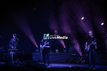 2024-10-31 - Steve Hackett, Roger King, Rob Townsend and Jonas Reingold during the GENESIS GREATS Lamb Highlights & Solo Tour on oct 31, 2024 at Auditorium Parco della Musica, Rome, Italy. - STEVE HACKETT - GENESIS GREATS LAMB HIGHLIGHTS & SOLO - CONCERTS - SINGER AND ARTIST