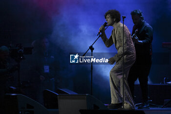 2024-05-01 - Ermal Meta during the May Day Concert at the Circus Maximus 2024, 1 May 2024, Rome, Italy. - CONCERTO DEL PRIMO MAGGIO A ROMA - CONCERTS - FESTIVAL