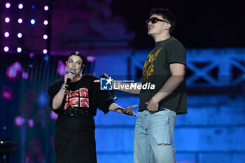 2024-06-11 - Emma and Olly during theTIM Summer Hits at Piazza del Popolo on June 11, 2024 in Rome, Italy. - TIM SUMMER FESTIVAL - CONCERTS - FESTIVAL