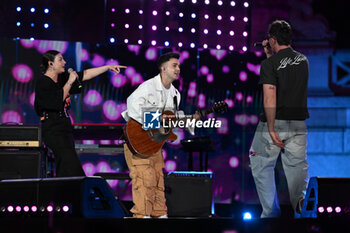 2024-06-11 - Emma, Jvli and Olly during theTIM Summer Hits at Piazza del Popolo on June 11, 2024 in Rome, Italy. - TIM SUMMER FESTIVAL - CONCERTS - FESTIVAL