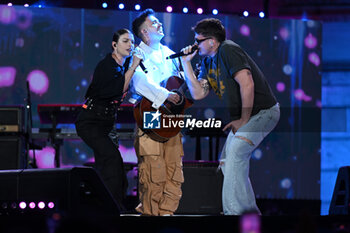 2024-06-11 - Emma, Jvli and Olly during theTIM Summer Hits at Piazza del Popolo on June 11, 2024 in Rome, Italy. - TIM SUMMER FESTIVAL - CONCERTS - FESTIVAL