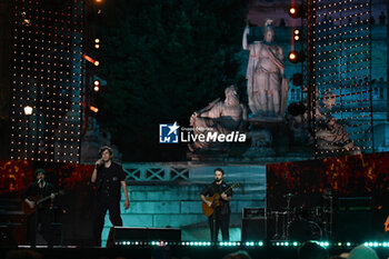 2024-06-11 - Ermal Meta during theTIM Summer Hits at Piazza del Popolo on June 11, 2024 in Rome, Italy. - TIM SUMMER FESTIVAL - CONCERTS - FESTIVAL