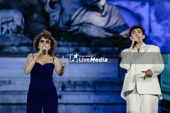 12/06/2024 - Fiorella Mannoia e Filippo Bravi - TIM Summer Hits 2024 - TIM SUMMER HITS 2024 - DAY 2 - CONCERTI - FESTIVAL