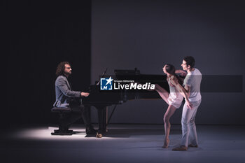 2024-02-10 - Rebecca Bianchi, Michele Satriano and Lucio Perotti during the ballet Closer, 9 febryary 2024 at Auditorium Parco della Musica, Rome, Italy - CLOSER - RAPPRESENTATIONS - SHOWS