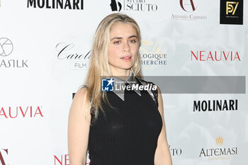 2024-03-07 - Greta Scarano during the photocall for the Afrodite Awards on 07 march 2024 at Cinema Barberini, Rome, Italy - PHOTOCALL AFRODITE AWARDS - RAPPRESENTATIONS - SHOWS