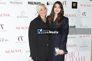 2024-03-07 - Pilar Fogliati and Inge Molinari during the photocall for the Afrodite Awards on 07 march 2024 at Cinema Barberini, Rome, Italy - PHOTOCALL AFRODITE AWARDS - RAPPRESENTATIONS - SHOWS