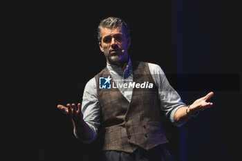 23/05/2024 - Luca Argentero while acting in the show E' QUESTA LA VITA CHE SOGNAVO DA BAMBINO?, May 23, 2024 at Teatro Brancaccio, Rome, Italy. - LUCA ARGENTERO - E' QUESTA LA VITA CHE SOGNAVO DA BAMBINO? - TEATRO - SPETTACOLI