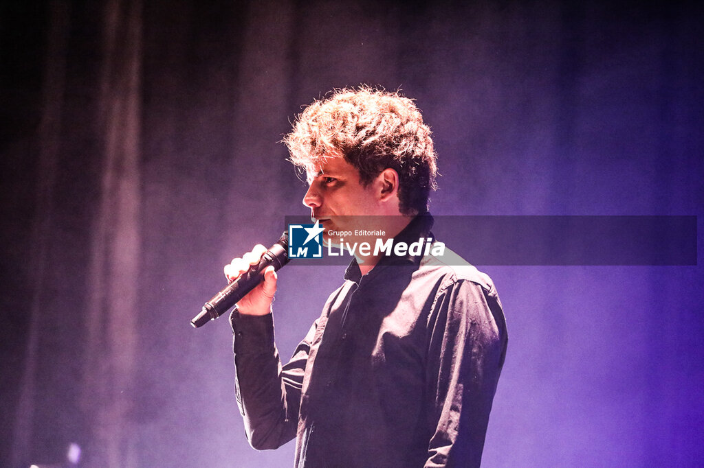 The italian singer ERMAL META during the concert in Turin - CONCERTI - CANTANTI E ARTISTI