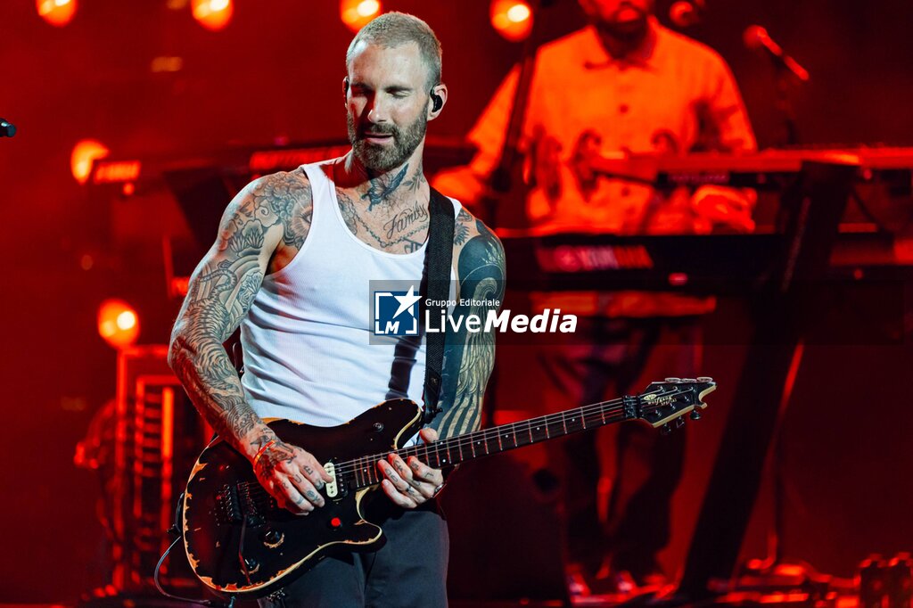 Maroon 5 concert during the StarLite Festival at the Marbella Auditorium, Malaga - CONCERTS - MUSIC BANDS