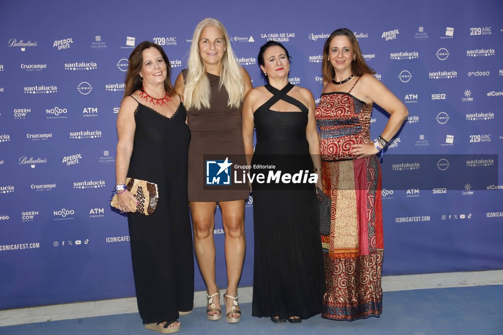 Photocall del concierto de Maroon 5 durante el Iconica Santa Lucia Sevilla Fest en la Plaza de Espala de Sevilla - SHOWS - MUSIC BANDS