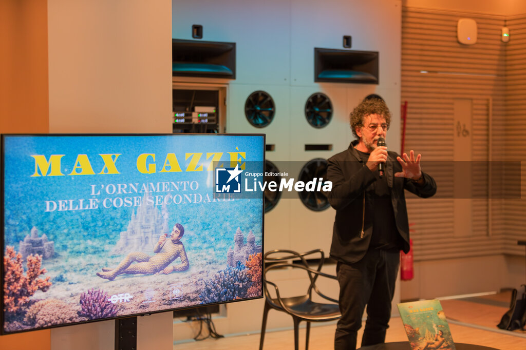 Max Gazzè  - PRESS CONFERENCES - SINGERS AND ARTISTS