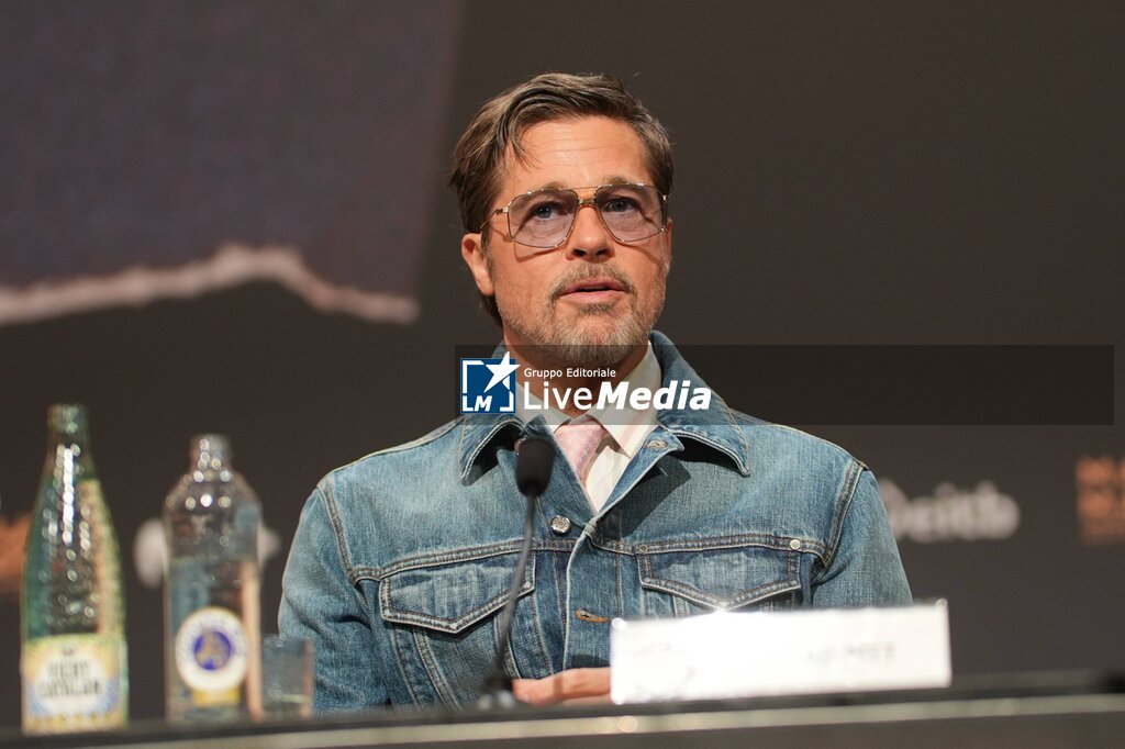 Brad Pitt at photocall for film 