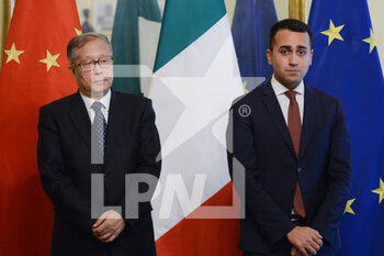 Luigi Di Maio meets the Secretary of the Communist Party of the city of Tianjin (with the rank of Vice Premier) Li Hongzhong, for a bilateral meeting dedicated to relations and agreements between Italy and China. - NEWS - POLITICS