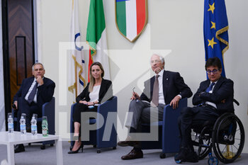 2021-10-06 -  - ROME: CELEBRATION OF THE OLYMPIC ATHLETES OF THE FIAMME ORO AT THE CONI HALL OF HONOR - NEWS - CHRONICLE