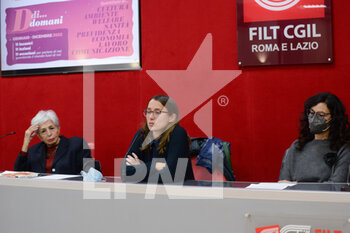 2021-12-01 - From left to right: Luciana Castellina, Giorgia D’Errico, Cecilia Casula - "I LOVE YOU BUT I DON'T LOVE YOU". MEETING AGAINST VIOLENCE AGAINST WOMEN WITH LUCIANA CASTELLINA - NEWS - CULTURE
