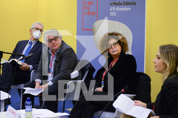 2021-12-04 - From left to right: Francesco Rutelli, Miguel Gotor, Marina Formica - “PIù LIBRI PIù LIBERI" THE NATIONAL FAIR OF SMALL AND MEDIUM PUBLISHING - NEWS - CULTURE