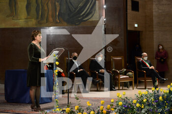 2021-12-06 - Maria Cristina Messa, Minister of University and Research - AWARD CEREMONY OF THE MEDAL AND THE NOBEL PRIZE 2021 DIPLOMA TO PROFESSOR GIORGIO PARISI - NEWS - CULTURE