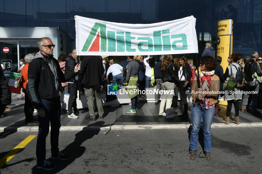 Demonstration of Alitalia employees - NEWS - WORK