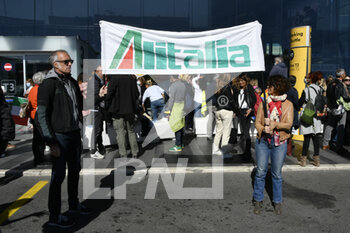 Demonstration of Alitalia employees - NEWS - WORK