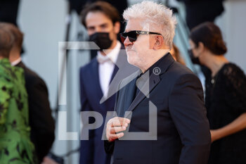 2021-09-01 - Pedro Almodovar arrives on the red carpet ahead of the 