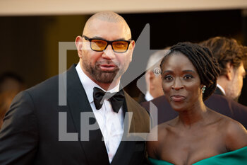2021-09-03 - Dave Bautista and Sharon Duncan-Brewster, attend the red carpet of the movie 