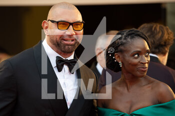 2021-09-03 - Dave Bautista and Sharon Duncan-Brewster, attend the red carpet of the movie 