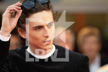 2021-09-03 - Timothée Chalamet attend the red carpet of the movie 