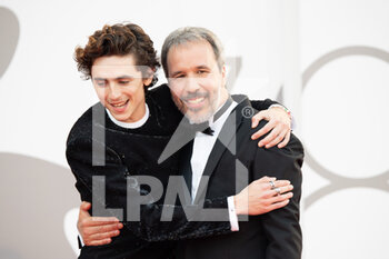 2021-09-03 - Timothée Chalamet and Denis Villeneuve attends the red carpet of the movie 