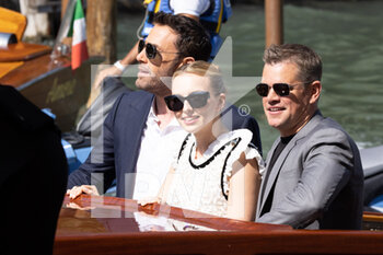 2021-09-10 - (L-R) Matt Damon, director Ridley Scott, Jodie Comer, Ben Affleck and Nicole Holofcener arrive at the 78th Venice International Film Festival on September 10, 2021 in Venice, Italy. ©Photo: Cinzia Camela. - 78° MOSTRA DEL CINEMA DI VENEZIA 2021 - NEWS - VIP