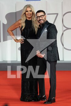 2021-09-10 - Tiziana Rocca and Jeremy Piven attend the red carpet of the movie 