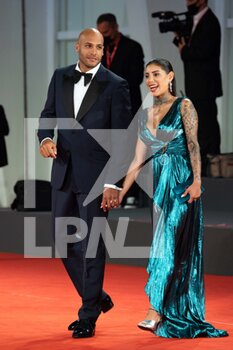2021-09-10 - Marcell Jacobs and Nicole Daza attend the red carpet of the movie 