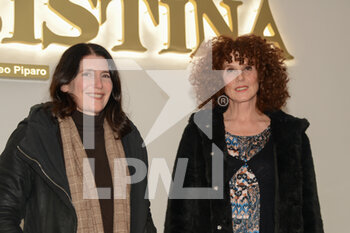 2021-12-07 - Edy Angelillo (right) - OPENING NIGHT OF THE RESTORED SISTINA THEATER AND THE PREMIèRE OF THE MUSICAL "MAMMAMIA!" - NEWS - VIP