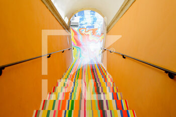 2022-02-18 - The staircase by Ian Davenport - THE EXHIBITION 