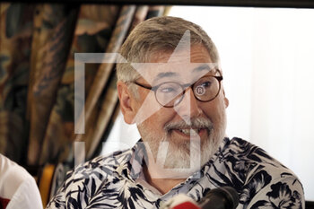 2022-06-29 - American director John Landis during the press conference for the presentation of the screening of the film 