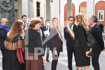 2022-05-19 - The arrival of Roberta Metsola, President of European Parliament - INAUGURATION OF THE 800TH ACADEMIC YEAR OF THE UNIVERSITY OF PADUA - NEWS - CHRONICLE